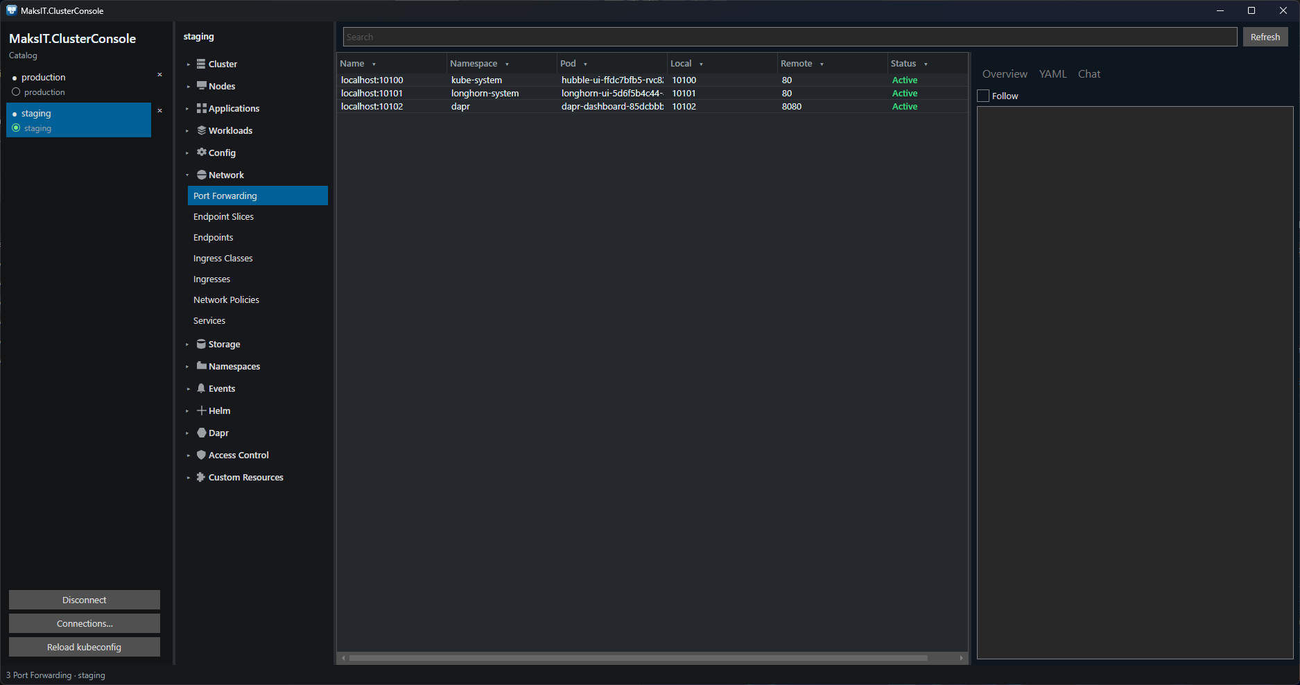 Port forwarding